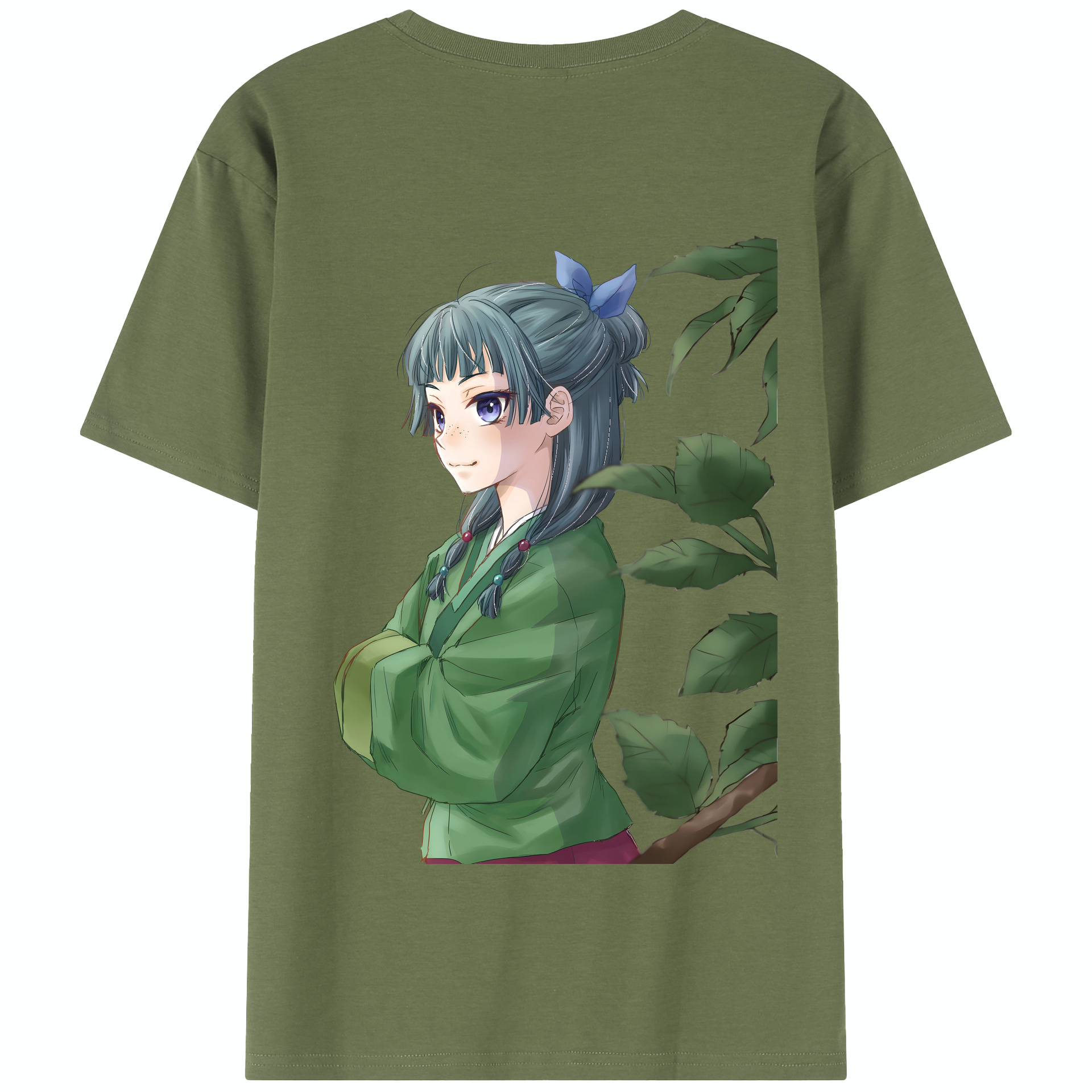 （画像用） 薬屋のひとりごと The Apothecary Diaries 綿100％半袖Tシャツ（背面プリント）